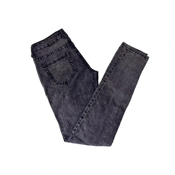 Forever 21 Gray Stone Wash Fade Skinny Jeans Size 27 - Picture 9 of 9